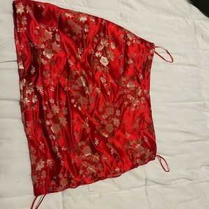 Satin Fashion Nova Skirt